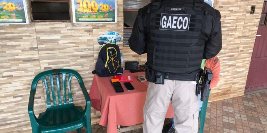 GAECO realiza operação contra grupo investigado por jogos de azar