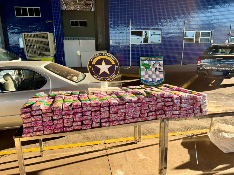 Receita Federal retém mais de 200 kg de substância análoga à maconha