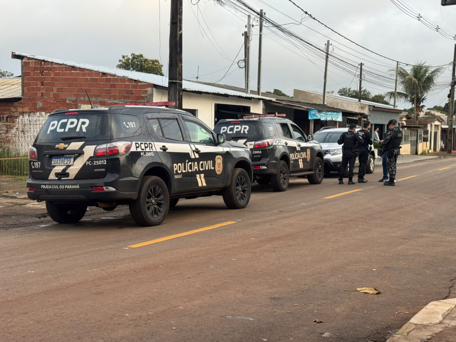 Operação prende suspeitos de furto de caminhonetes em Foz